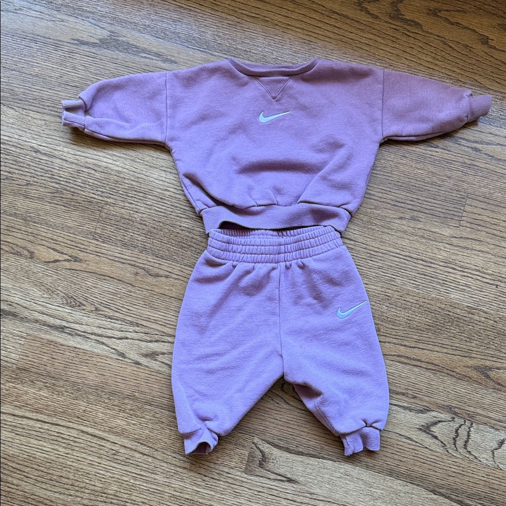 Nike Lavender Tracksuit Set